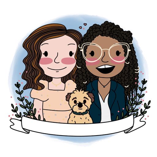 Couples Portrait Personalized Custom
