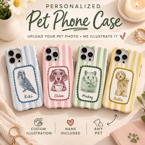 Custom Pet Portrait Personalized Dog