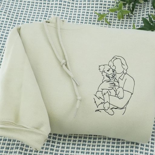 Personalized Dog Portrait Hoodie for Dog