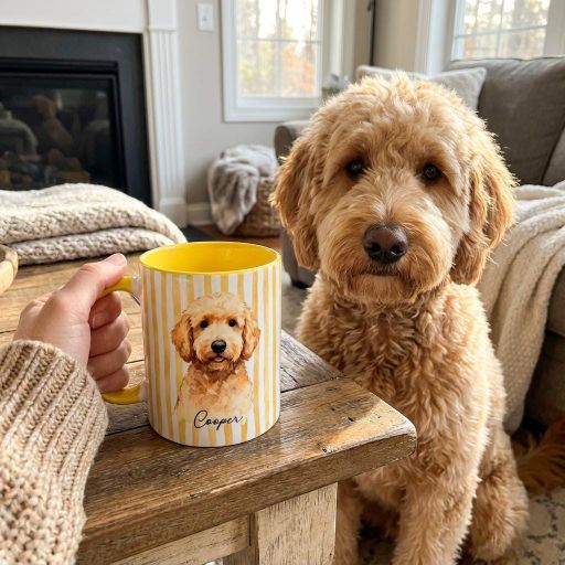 Custom Pet Portrait Mug Personalized